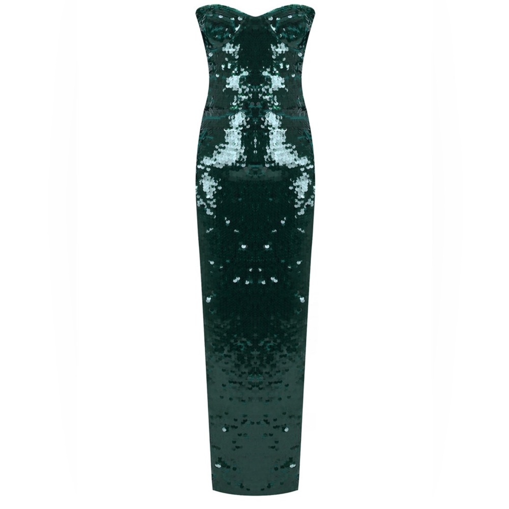 Monique Sequined Midi Dress